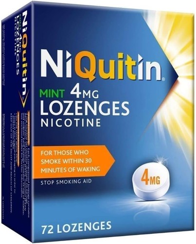 Niquitin 4mg nicotine lozenges - niquitin,