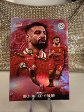 Topps Mohamed Salah Red Colour