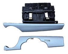 BMW Mini R55 R56 R57 R58 R59 Silver Secret Glovebox 9211246 WITH DASH TRIM