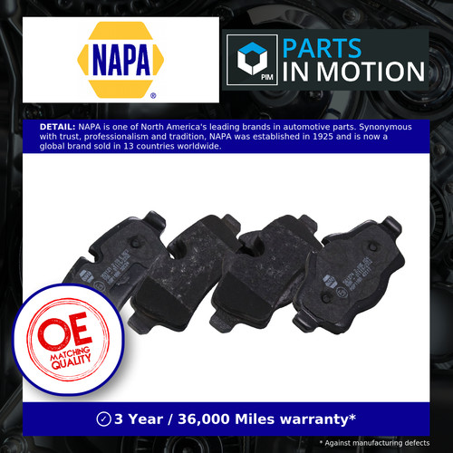 Brake pads set - pads, mini