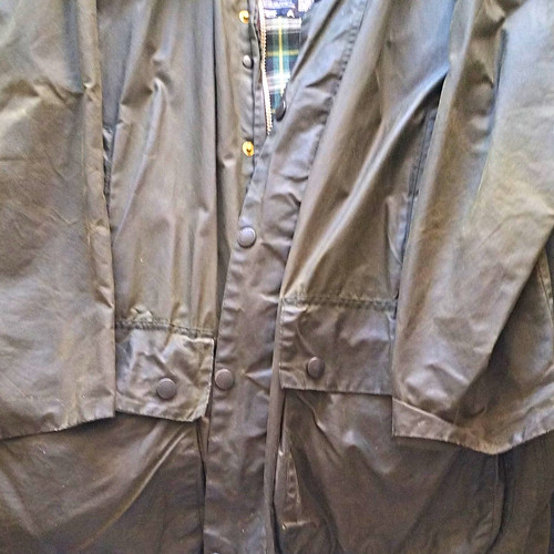 Barbour border men - barbour, waxed
