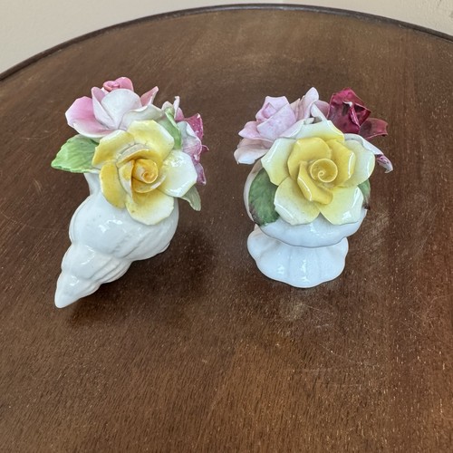 Vintage china posy - vintage, flowers