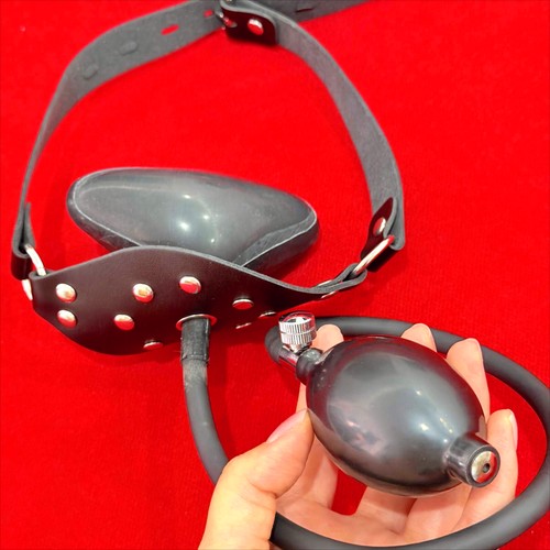 Inflatable oral restraint - oral,