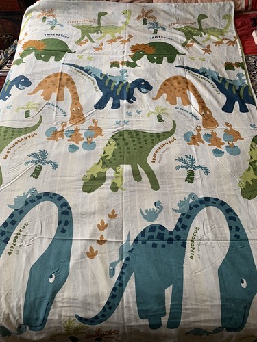 Dinosaur single duvet cover - dinosaur,