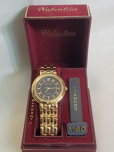 Vintage gold valentino watch - gold,
