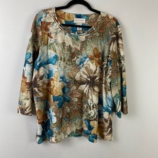 Alfred Dunner Shirt Top Blouse