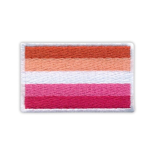 Lesbian pride flag patch - lesbian,