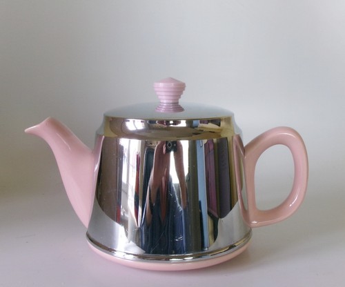 Vintage chrome insulated pink - chrome,