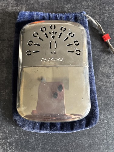 Vintage peacock hand warmer - hand,