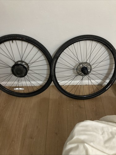 Front wheel and - front,