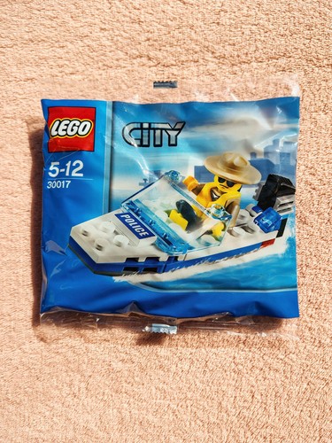 Lego city police boat 30017 - lego,