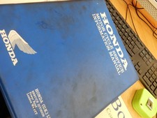 HONDA SERVICE MANUAL VOL 26 WORKSHOP MANUAL MTX125R.200R SPACY CH250