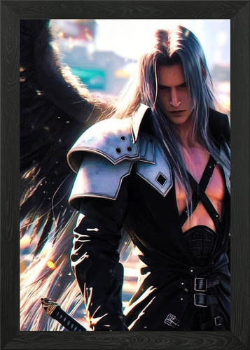 Sephiroth with wing - sephiroth,