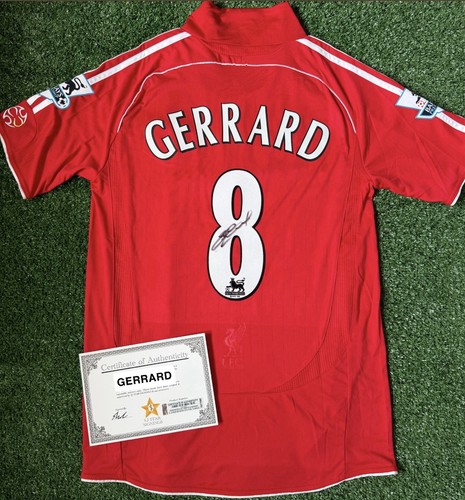 Steven gerrard signed - steven,