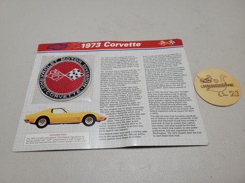 1973 chevrolet corvette patch - 1973,