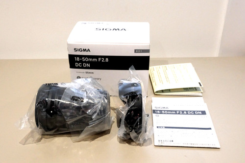 Sigma 50mm dc dn - f2.8,