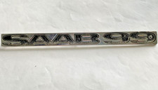 Saab 99 Badge Emblem Used 19cm x 10.5cm Original Part Metal