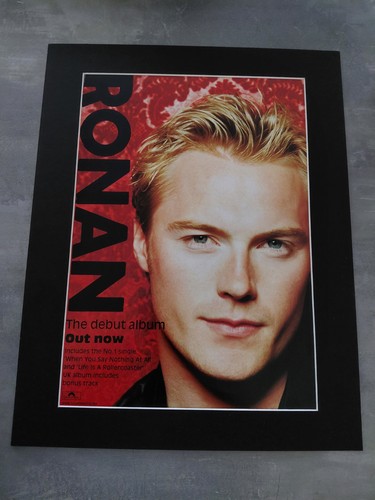 Ronan keating music poster - keating,