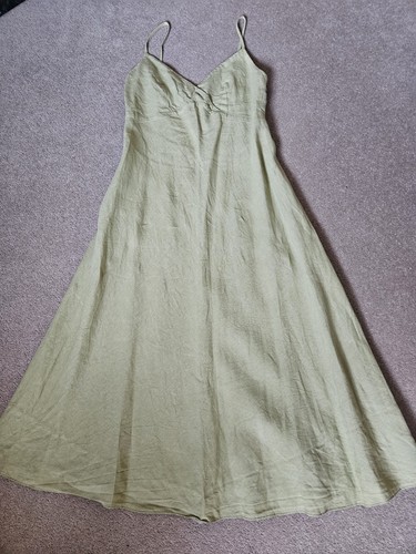 Jigsaw linen dress size - linen,