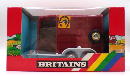 Britains 9562 horse box with - britains,