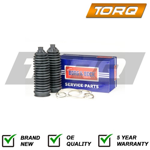 Steering rack boot - set, front