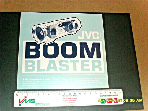 Decal jvc boom - decal/decal---,