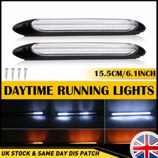 2x LED Switchback DRL Tube