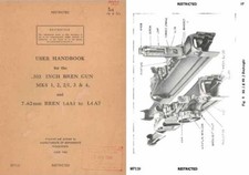 Bren 1969 .303 MKS 1,2,2/1,3 &4; 7.62 L4A1 to L4A7 Handbook (UK)