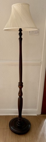 Vintage turned wood floor - turned,