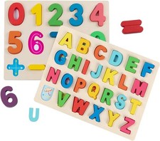 Jacootoys wooden puzzles set - wooden,