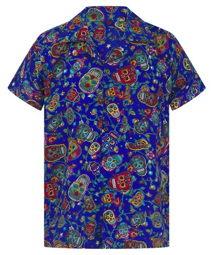 Hawaiian shirt sugar skull - sugar,