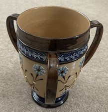 Rare Doulton Lambeth Large Tyg