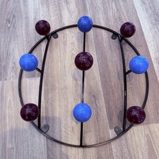 Vintage Atomic Coat Rack Wall