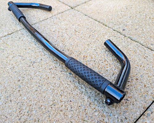 Black aluminium bike - aluminium,