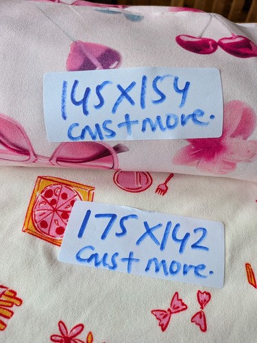 Dressmaking fabric squishy - dressmaking,