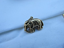 Charm Elephant Yellow  9CT
