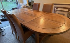 Rustic Mexican Oak Dining