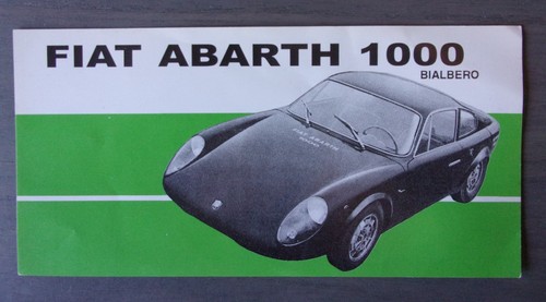 Fiat abarth 1000 - fiat,