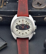 Vintage Sandoz Wristwatch Chronograph Surf Board Valjoux 7733