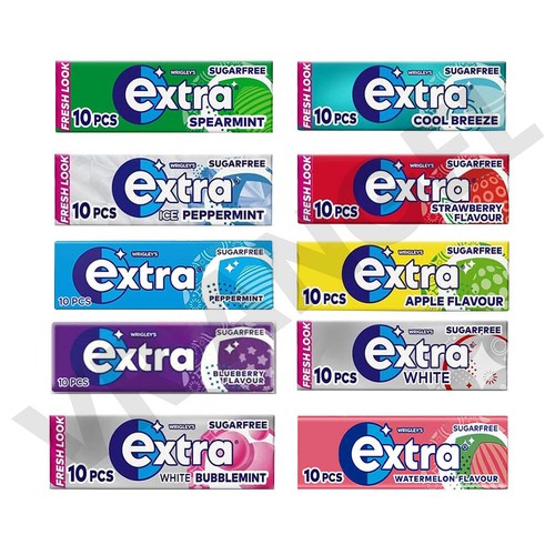 Extra chewing gum sugar free - free,