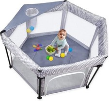 Baby Playpen: Extra Large Playard - Kids Activity Centre Playpen for Babies