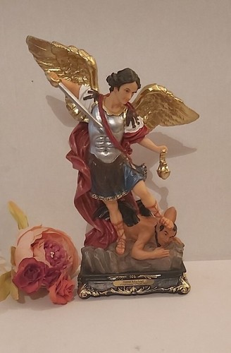 Archangel saint michael statue - archangel,