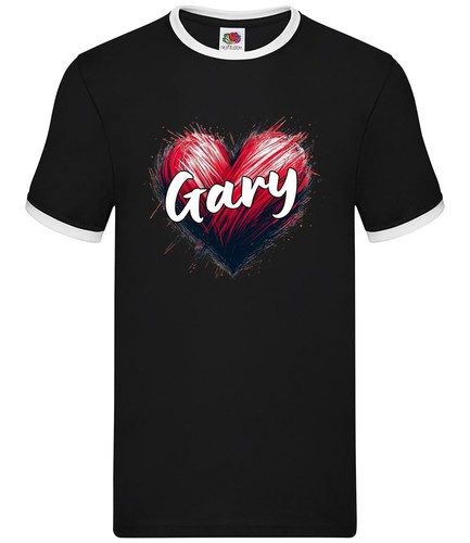 Love heart gary - love, mens