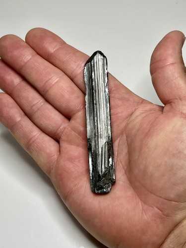 Stibnite crystal rod specimen - rod,
