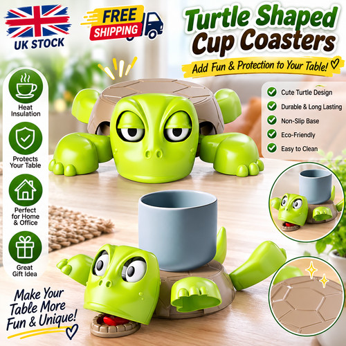 Turtle cup coaster heat - coaster,