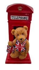 London Telephone Paddington Piggy Bank Money Box Jar Coin London Souvenirs