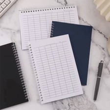 Financial Record Book Spiral