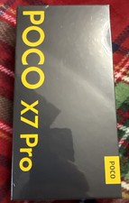 New & Sealed XIAOMI Poco X7 PRO 5G 256GB/8GB Unlocked - Black & Yellow Handset