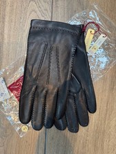 Dents Mens Silk Lined Leather