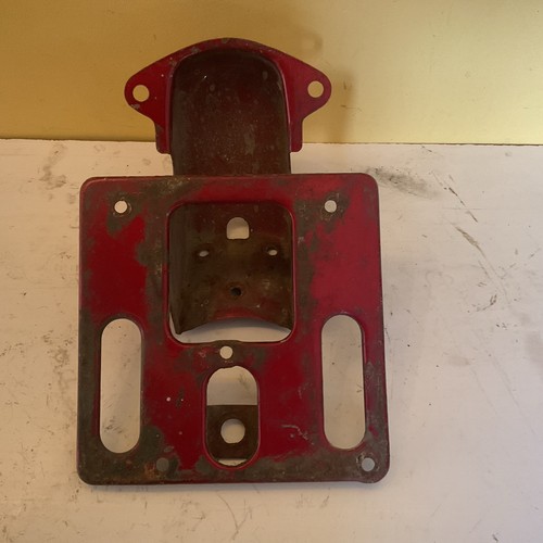 Honda ss125 rear number plate - number,